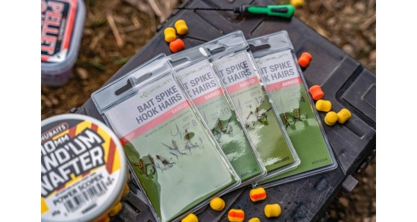 KORUM - Náväzec Bait Spike Hook Hairs Barbed veľ. 12 5 ks