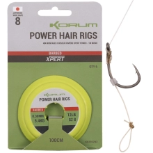 KORUM - Náväzec Power Hair Rigs 0,28 mm 5,4 kg 1 m veľ. 12 6 ks