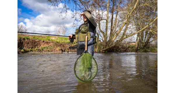 KORUM - Podberák Glide Wading Net Latex 26"