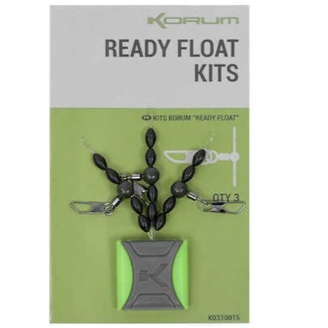 KORUM - Prejazd s karabínkou Ready Float Kit 3 ks