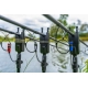 KORUM - Sada signalizátorov KRI 3 Rod Remote Alarm & Indicator Set 3+1 + 3x Bobbin
