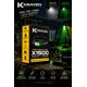 KRAVEN - Čelovka Pre Headlamp X1500 White + Green