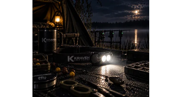 KRAVEN - Čelovka Pre Headlamp X1500 White + Green