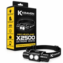 KRAVEN - Čelovka Pre Headlamp X2500 Extreme White