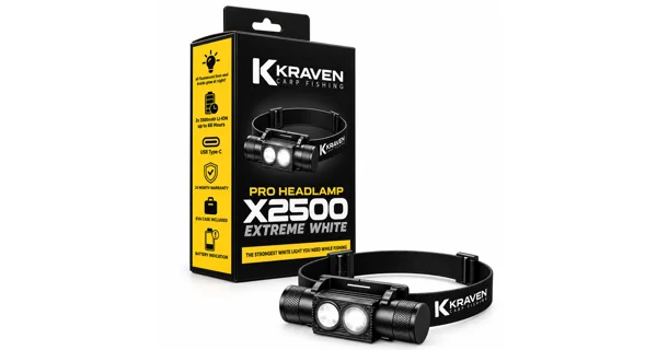 KRAVEN - Čelovka Pre Headlamp X2500 Extreme White