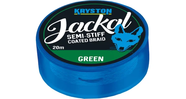 KRYSTON - Stužená šnúrka Jackal Olive Green 20 lb 20 m