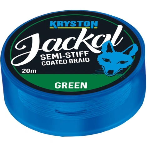 KRYSTON - Stužená šnúrka Jackal Olive Green 20 lb 20 m