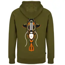 KUMU - Detská mikina True Leather Kids Hoodie 5-6 rokov