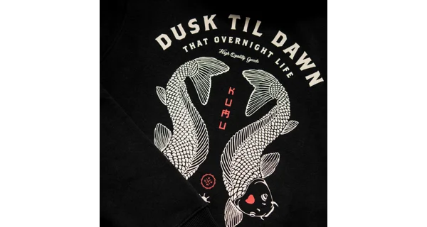 KUMU - Mikina Dusk Til Dawn Hoodie veľ. L