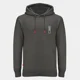 KUMU - Mikina Rising Sun Hoodie Grey veľ. S