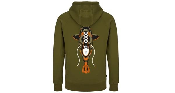 KUMU - Mikina True Leather Hoodie veľ. 3XL