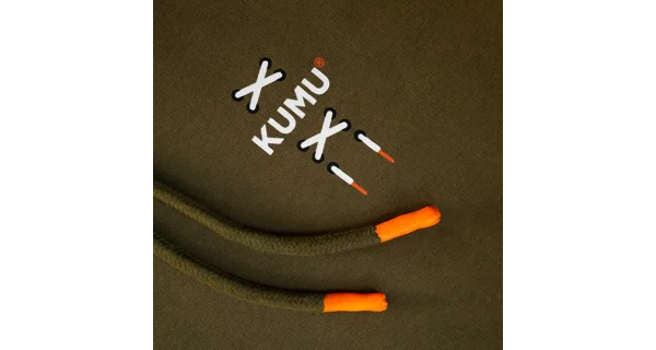 KUMU - Mikina True Leather Hoodie veľ. L