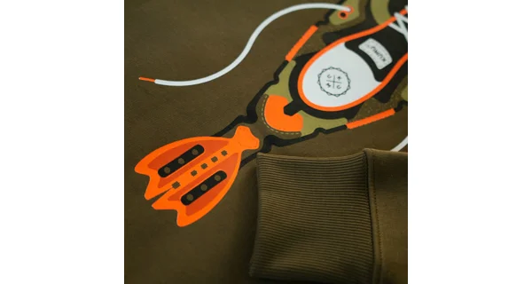 KUMU - Mikina True Leather Hoodie veľ. L