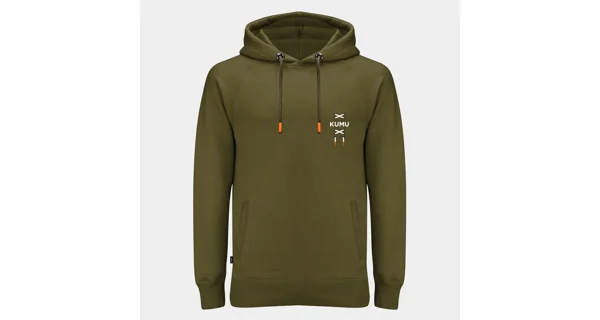 KUMU - Mikina True Leather Hoodie veľ. M