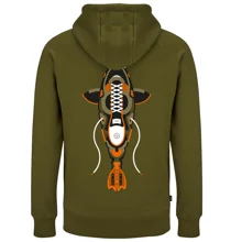 KUMU - Mikina True Leather Hoodie veľ. XL