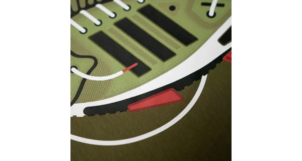 KUMU - Tričko Earn Your Stripes T-Shirt veľ. M