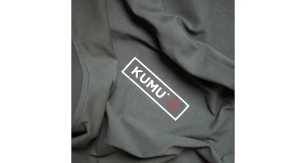 KUMU - Tričko Rising Sun Grey T-Shirt veľ. 3XL