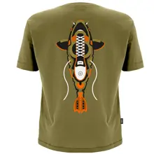 KUMU - Tričko True Leather T-Shirt veľ. 2XL