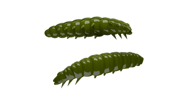 LIBRA LURES - Larva 45 mm Olive 031 Cheese 8 ks