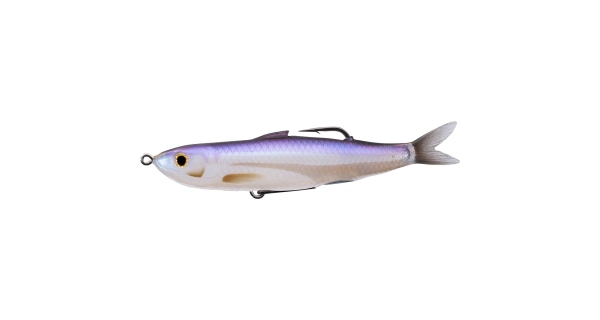 LIVETARGET - Gumová nástraha Shiner Walking Bait 14 g 11,5 cm Violet Ghost Shiner