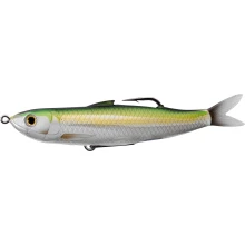 LIVETARGET - Gumová nástraha Shiner Walking Bait 14 g 115 mm Metalic Lemon Lime