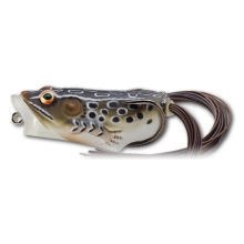 LIVETARGET - Imitácia žaby Hollow Body Frog Popper 5,5 cm 11 g Brown Black