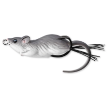 LIVETARGET - Nástraha myš Hollow Body Mouse 11 g 6 cm Grey White