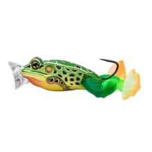 LIVETARGET - Nástraha Ultimate Frog Popper Bait 5 cm 21 g Emerald Red