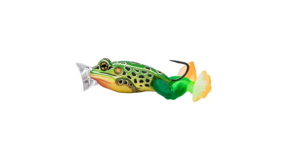 LIVETARGET - Nástraha Ultimate Frog Popper Bait 5 cm 21 g Emerald Red