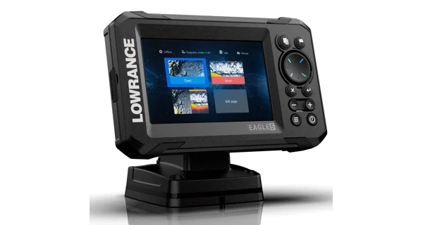 LOWRANCE - Echolot Eagle 5 so sondou SplitShot HD
