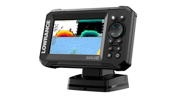 LOWRANCE - Echolot Eagle 5 so sondou SplitShot HD