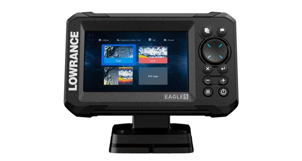 LOWRANCE - Echolot Eagle 5 so sondou SplitShot HD
