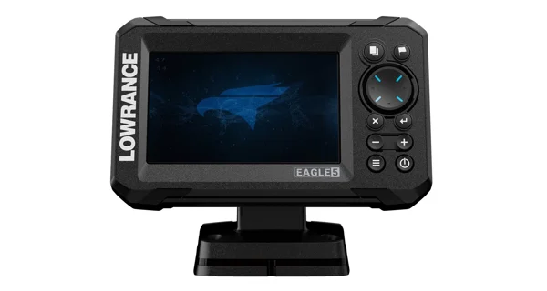 LOWRANCE - Echolot Eagle 5 so sondou SplitShot HD