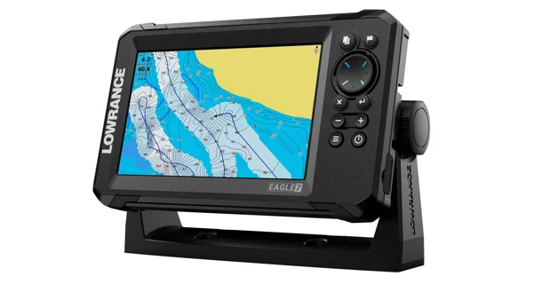 LOWRANCE - Echolot Eagle 7 so sondou SplitShot HD