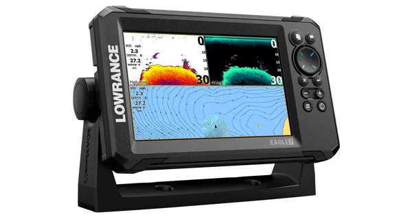 LOWRANCE - Echolot Eagle 7 so sondou SplitShot HD