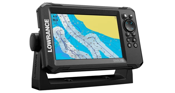LOWRANCE - Echolot Eagle 7 so sondou TripleShot HD