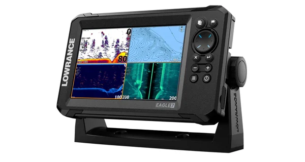 LOWRANCE - Echolot Eagle 7 so sondou TripleShot HD