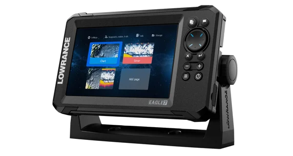 LOWRANCE - Echolot Eagle 7 so sondou TripleShot HD