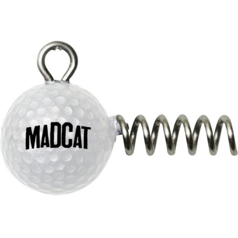 MADCAT - Hlava zavŕtavacia Golf Ball Screw-In Jighead 60 g 2 ks