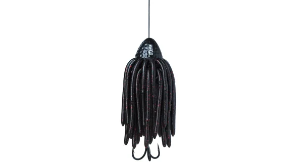 MADCAT - Nástraha Worms Teaser 35 cm 150 g Black