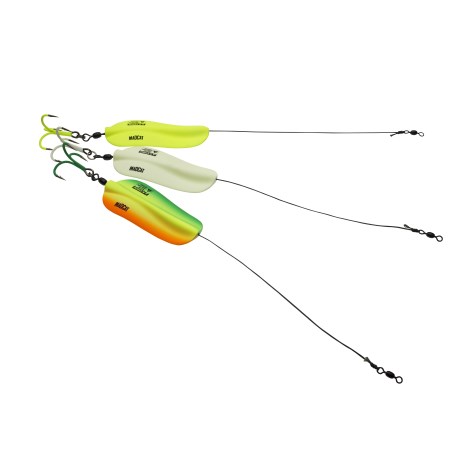 MADCAT - Plandavka A-Static Inline Spoon 125 g Fluo Yellow UV