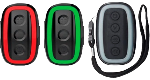 MADCAT - Sada signalizátorov Topcat Alarm Set Red Green 2+1