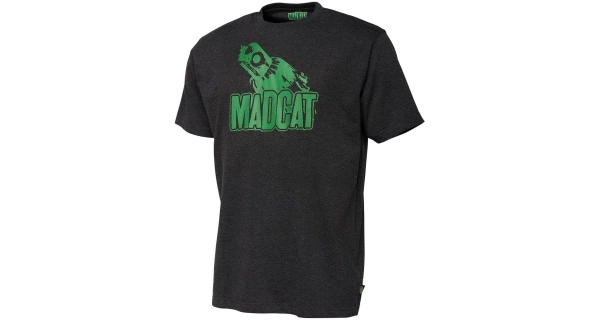 MADCAT - Tričko Clonk Teaser Dark Grey Melange veľ. 2XL
