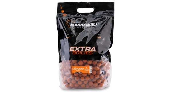 MAGIC WOLF - Boilies Extra 20 mm 3 kg Marhuľa