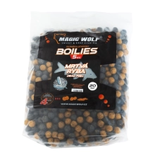 MAGIC WOLF - Kŕmne Boilie 5 kg 20 mm Mŕtva Ryba