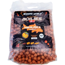MAGIC WOLF - Kŕmne Boilie 5 kg 24 mm Marhuľa