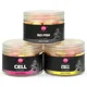 MAINLINE - Balanced Boilie Fluoro Wafters Pink Yellow White Cell 15 mm