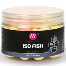 MAINLINE - Balanced Boilie Fluoro Wafters Pink Yellow White ISO Fish 15 mm