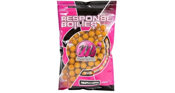 MAINLINE - Boilie Shelf Life Response 450 g 15 mm Pineapple & Banana