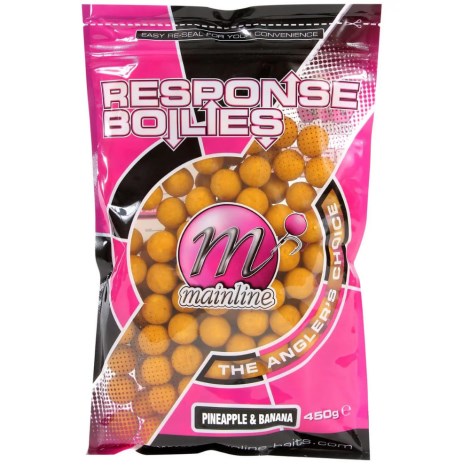 MAINLINE - Boilie Shelf Life Response 450 g 15 mm Pineapple & Banana